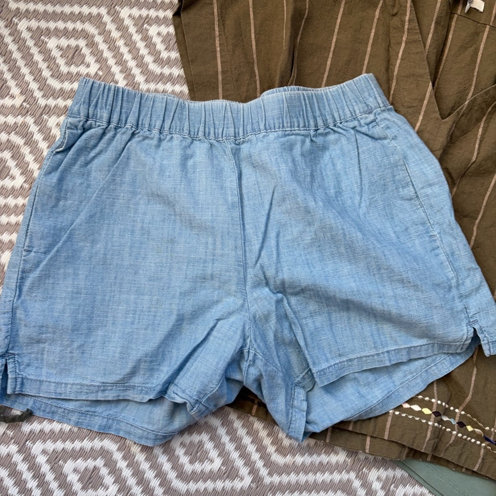 Madewell XXS/XS Bundle Clothing Cardigan Tan Shorts Six Pieces Lot - Picture 3 of 9